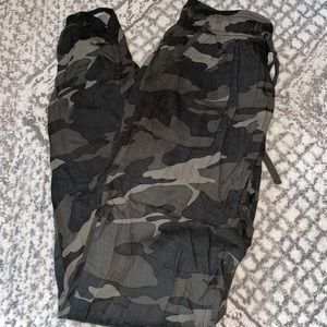 Camo cargo pants